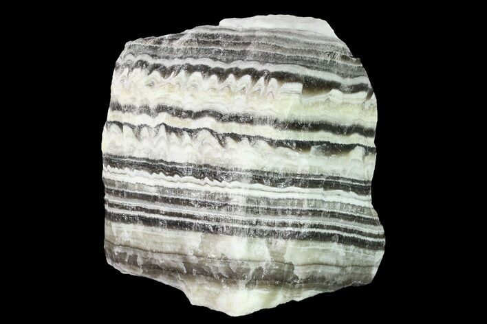 Free-Standing, Banded Zebra Calcite - Mexico #155770